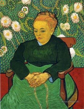 Madame Roulin bercant le berceau Vincent van Gogh Peinture à l'huile